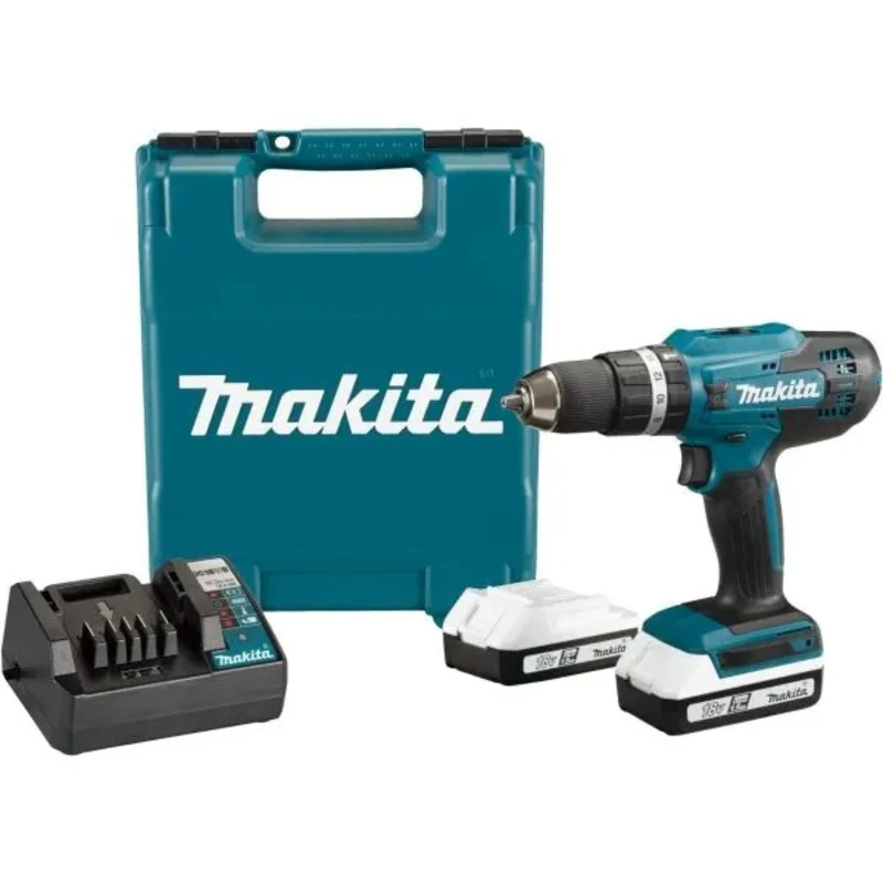 Makita HP488D002 18V Cordless Hammer Drill (G-Series) [Set]